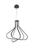 ZC121-5105D26BK - Regency Lighting: Dahlia 3 light in Black Pendant