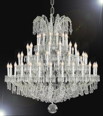 Large Foyer / Entryway Maria Theresa Empress Crystal (Tm) Chandelier Chandeliers Lighting H 70" W 62" - A83-Silver/1578/77+7