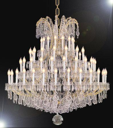 Large Foyer / Entryway Maria Theresa Empress Crystal (Tm) Chandelier Chandeliers Lighting H70" X W54" - A83-1578/60+6