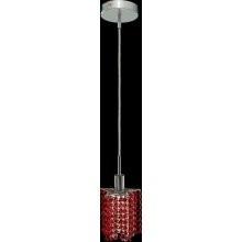 C121-1281D-R-P-BO/RC By Elegant Lighting Mini Collection 1 Lights Pendant Chrome Finish