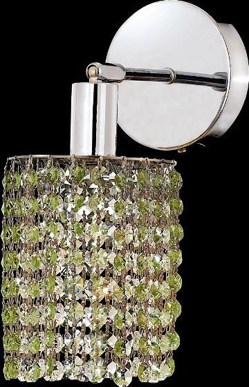 C121-1281W-R-E-LP/RC By Elegant Lighting Mini Collection 1 Lights Wall Sconce Chrome Finish