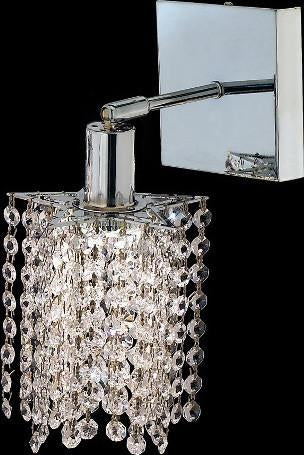 ZC121-1281W-S-P-CL/EC By Regency Lighting Mini Collection 1 Lights Wall Sconce Chrome Finish