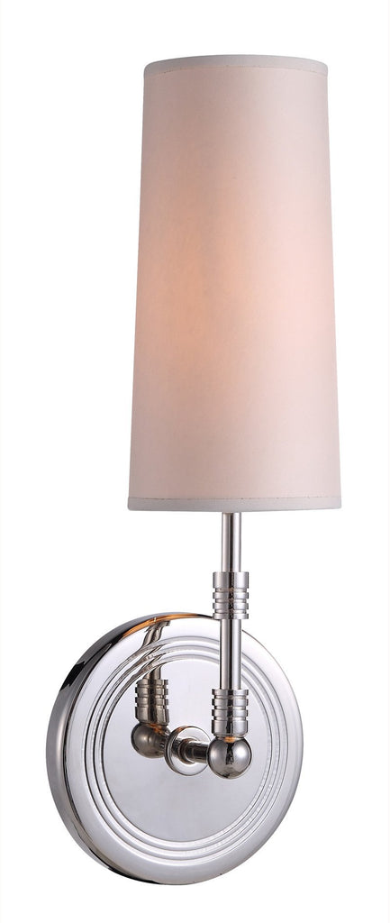 C121-1410W4PN By Elegant Lighting - Richmond Collection Polished Nickel Finish 1 Light Pendant lamp