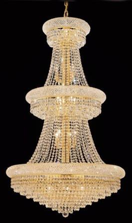C121-1802G30G By Regency Lighting-Primo Collection Gold Finish 32 Lights Chandelier