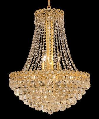C121-1901D20G By Regency Lighting-Century Collection Gold Finish 12 Lights Chandelier