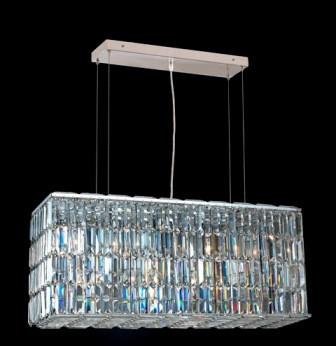 C121-2018D32C By Regency Lighting-Maxim Collection Chrome Finish 8 Lights Chandelier