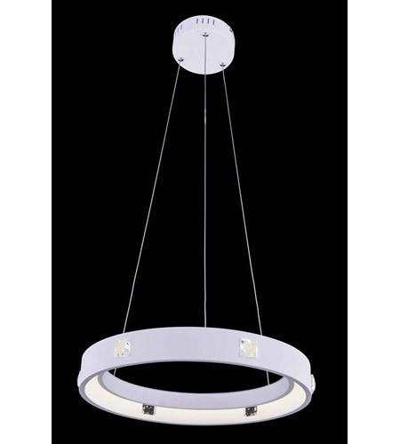 C121-2096D18WH/RC By Elegant Lighting Infinity Collection Pendant