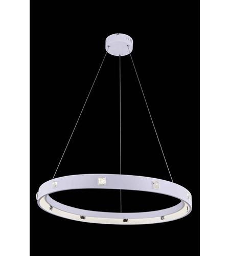 C121-2096D29WH11/RC By Elegant Lighting Infinity Collection Pendant