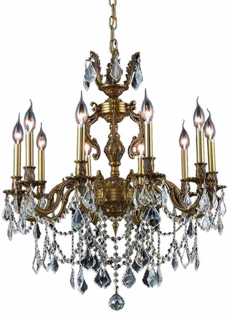 ZC121-9510D28FG/EC By Regency Lighting - Marseille Collection French Gold Finish 10 Lights Dining Room