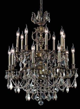 C121-9516D28AB-GS By Regency Lighting-Marseille Collection Antique Bronze Finish 16 Lights Chandelier