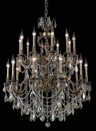 C121-9520G36AB-GS By Regency Lighting-Marseille Collection Antique Bronze Finish 20 Lights Chandelier
