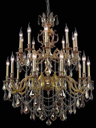 C121-9520G36FG-GT By Regency Lighting-Marseille Collection French Gold Finish 24 Lights Chandelier