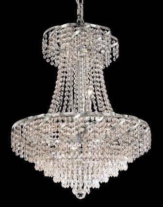 C121-ECA4D22C By Regency Lighting-Belenus Collection Chrome Finish 11 Light Chandelier