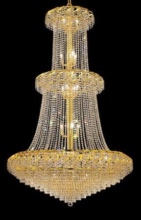C121-ECA4G42G By Regency Lighting-Belenus Collection Gold Finish 32 Lights Chandelier