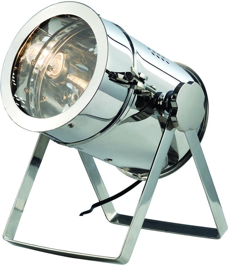 C121-TL1250 By Elegant Lighting - Industrial Collection Chrome Finish 1 Light Table Lamp