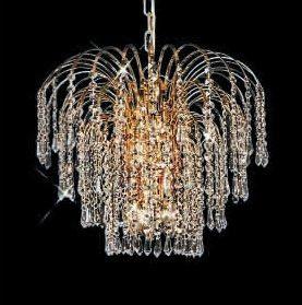 C121-GOLD/6801/1412 Falls CollectionEmpire Style CHANDELIER Chandeliers, Crystal Chandelier, Crystal Chandeliers, Lighting