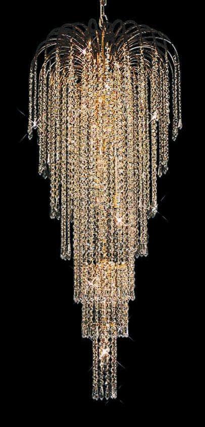 C121-GOLD/6801/1942 Falls CollectionEmpire Style CHANDELIER Chandeliers, Crystal Chandelier, Crystal Chandeliers, Lighting
