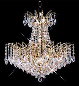 C121-GOLD/8033/1616 Victora CollectionEmpire Style CHANDELIER Chandeliers, Crystal Chandelier, Crystal Chandeliers, Lighting