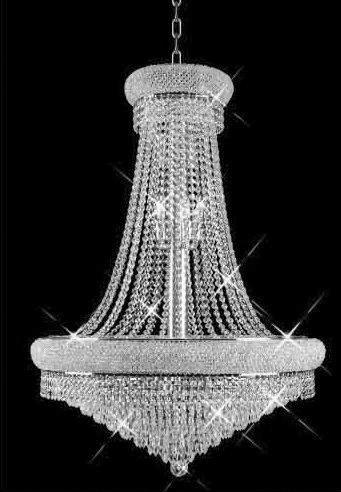 C121-SILVER/1802/2836 Primo CollectionEmpire Style CHANDELIER Chandeliers, Crystal Chandelier, Crystal Chandeliers, Lighting