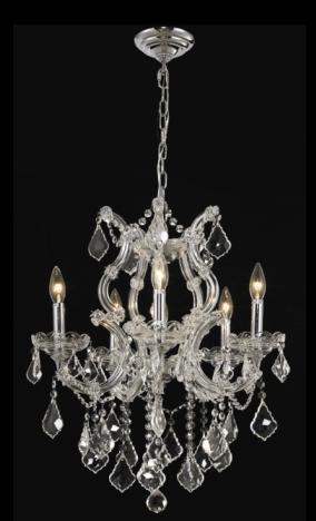 C121-SILVER/2800/2025 Maria Theresa Collection By Elegant Maria Theresa CHANDELIER Chandeliers, Crystal Chandelier, Crystal Chandeliers, Lighting