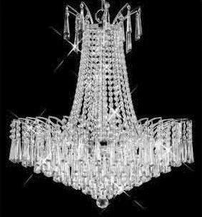 C121-SILVER/8032/1919 Victora CollectionEmpire Style CHANDELIER Chandeliers, Crystal Chandelier, Crystal Chandeliers, Lighting