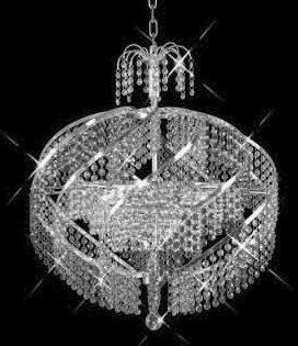 C121-SILVER/8053/2625 Spiral CollectionEmpire Style CHANDELIER Chandeliers, Crystal Chandelier, Crystal Chandeliers, Lighting