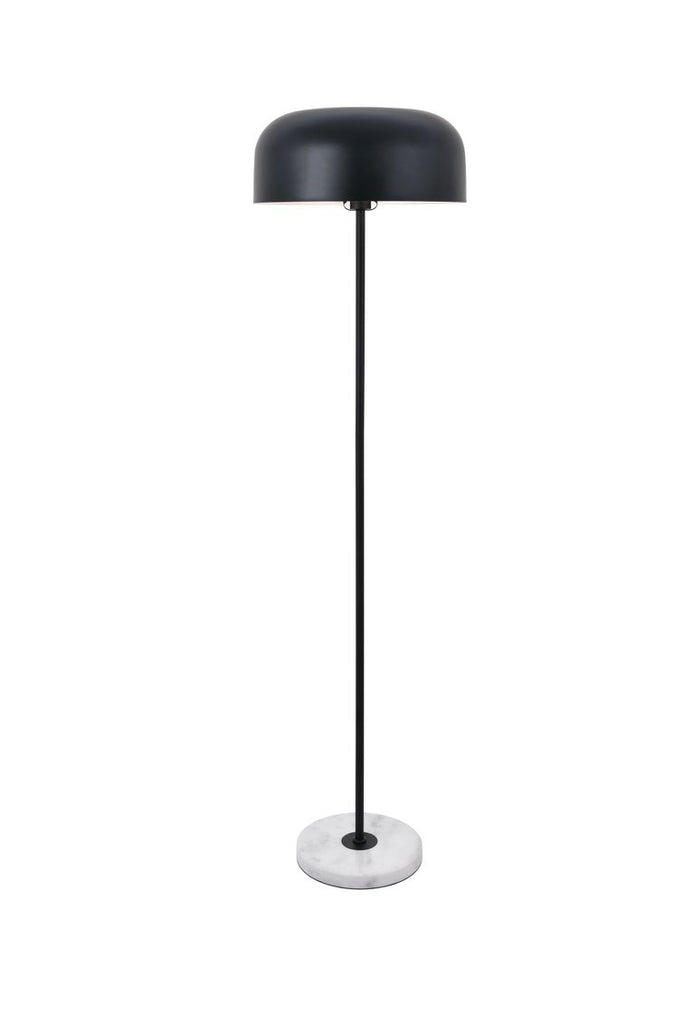 ZC121-LD4070F16BK - Living District: Exemplar 1 light Black Floor lamp