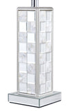 ZC121-ML9304 - Regency Decor: Sparkle Collection 1-Light Silver Finish Table Lamp