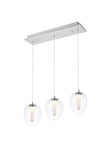 ZC121-5106D3C - Regency Lighting: Ivy 3 light in Chrome Pendant