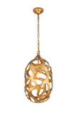 ZC121-1545D12GG - Urban Classic: Bombay 1 light in Gilded Gold  chandelier