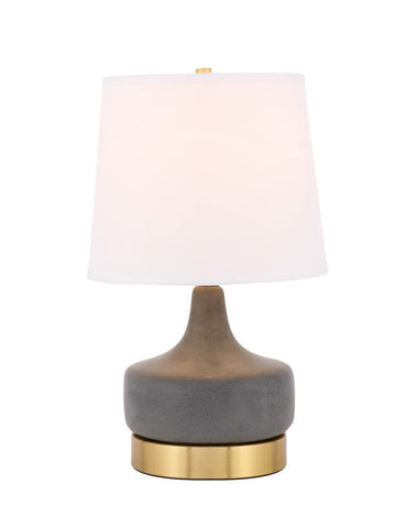 ZC121-TL3051BR - Regency Decor: Verve 1 light Brass Table Lamp
