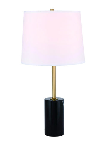 ZC121-TL3038BR - Regency Decor: Laurent 1 light Brass Table Lamp